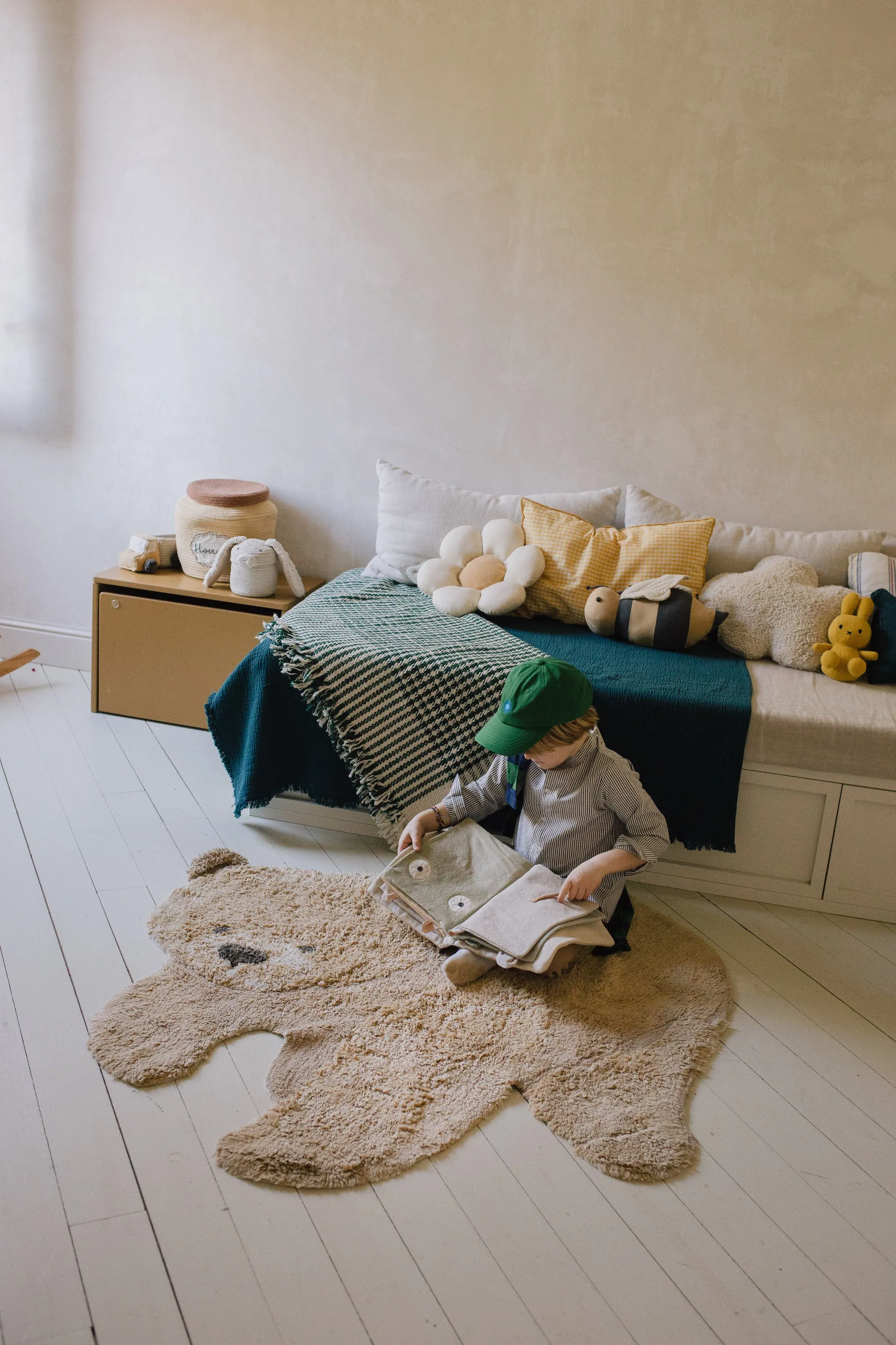 Bear Washable Animal Rug
