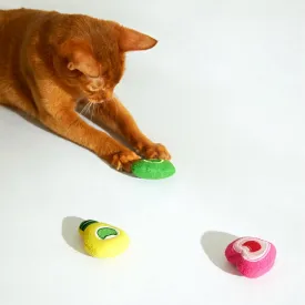 Cat Talent Plush Toy, Cat Dental Catnip Mesh Toy, 3-in-1 Pack