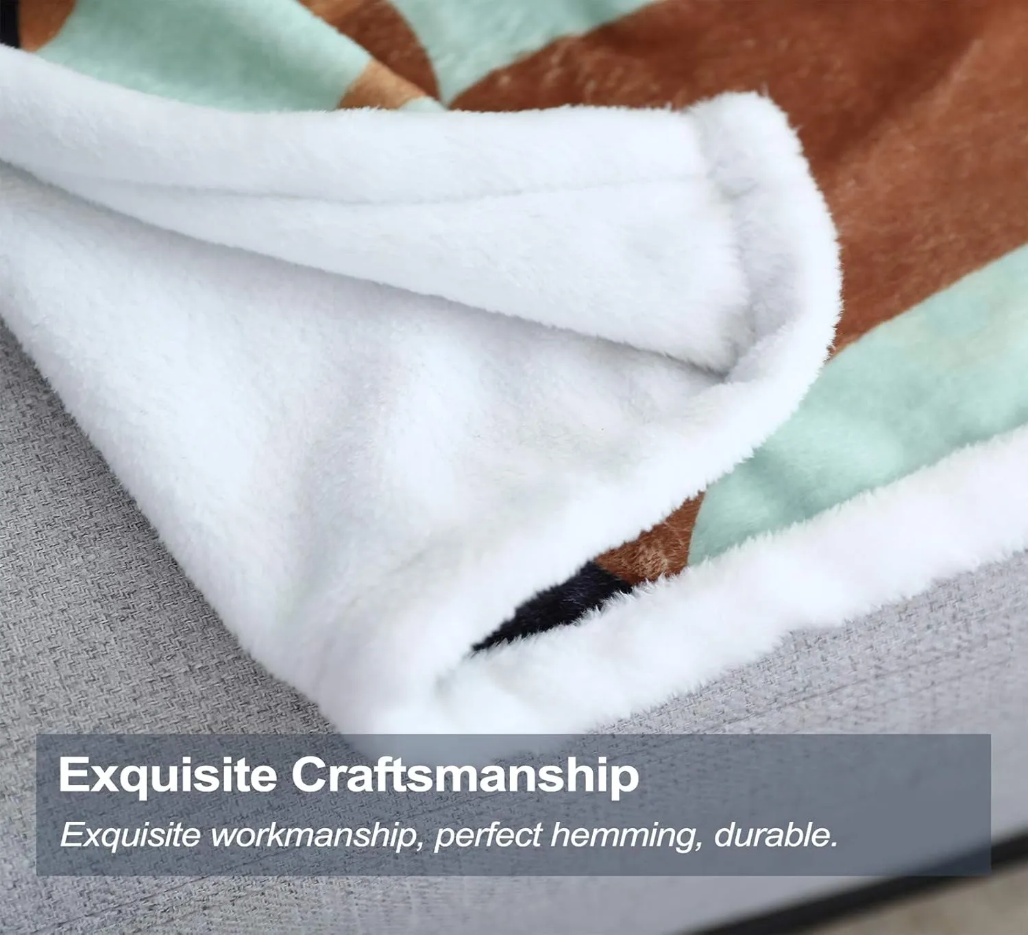 Dachshund Blanket, Wiener Dogs Throw, I Love Dachshunds Soft Flannel Animal Stuffed Blankets Gifts for Women Dog Lovers (Dachshund 1, 47" x 60")