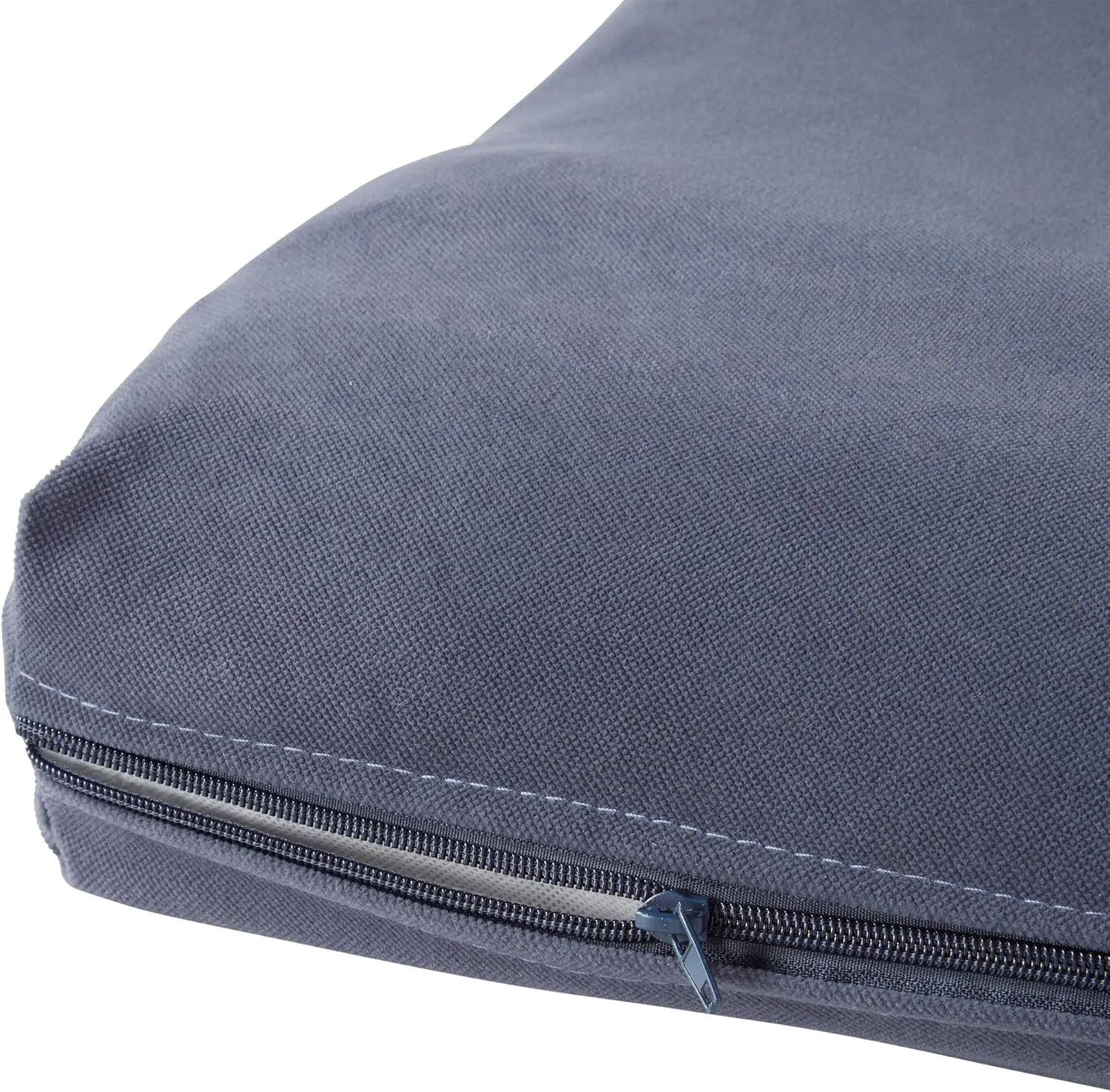 Happy Hounds Cooper Deluxe Reversible Crate Pad - Large - Denim