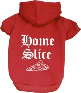 Home Slice Pullover Fleece Lined Dog Hoodie (Hooded Sweatshirt) Assorted Colors