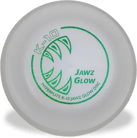 Hyperflite Jawz Dog Flying Disc - World's Toughest Training Dog Toy. Best Competition Flying Disc Toy for Pets, Puncture Resistant - 8.75 Inch