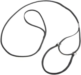 Mendota Pet Petite Martingale Lead (Nylon) - Dog Leash & Collar Combo - Made in The USA - Brown, 1/4 in x 12 in (Medium)