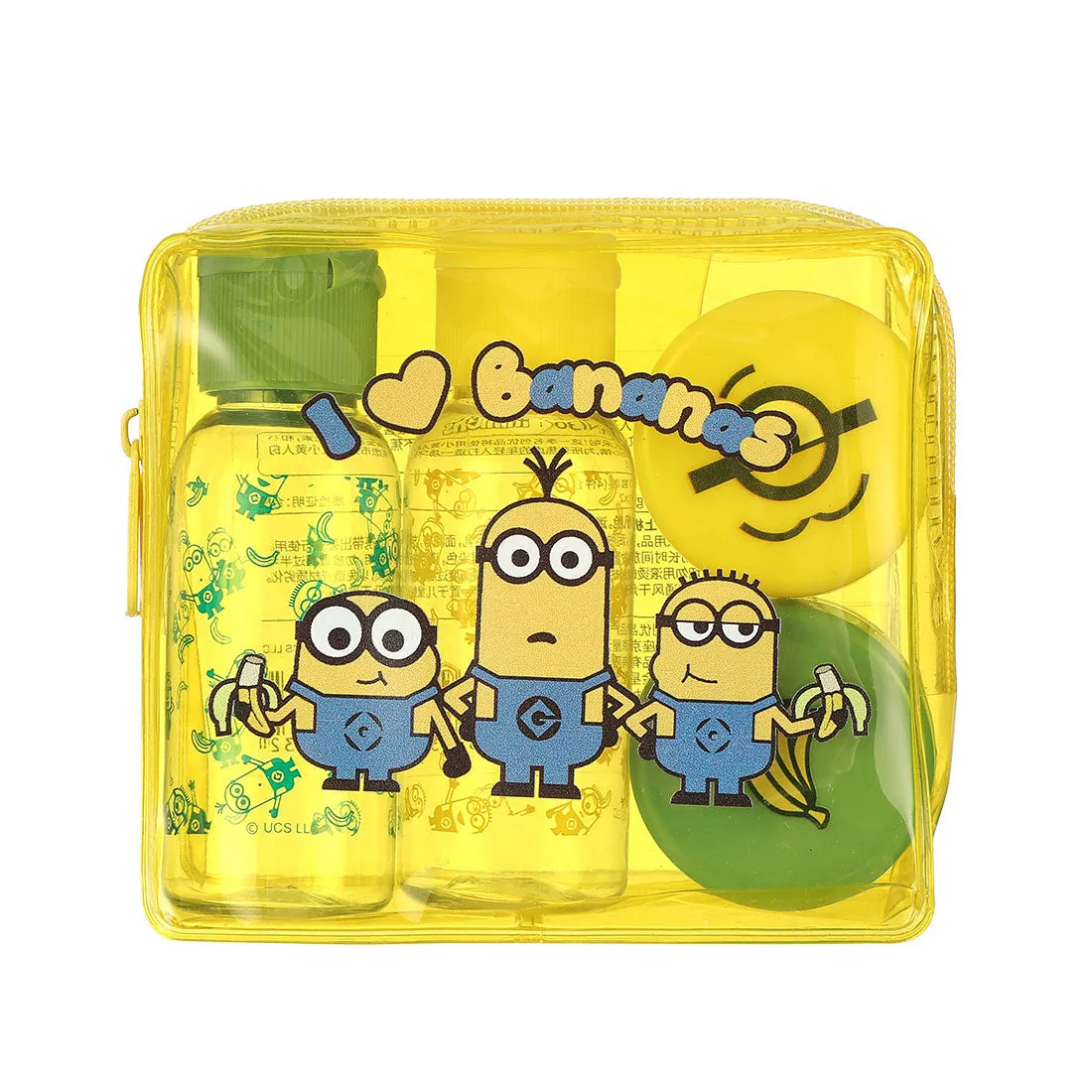MINISO Minions Collection Travel Set (4 pcs)