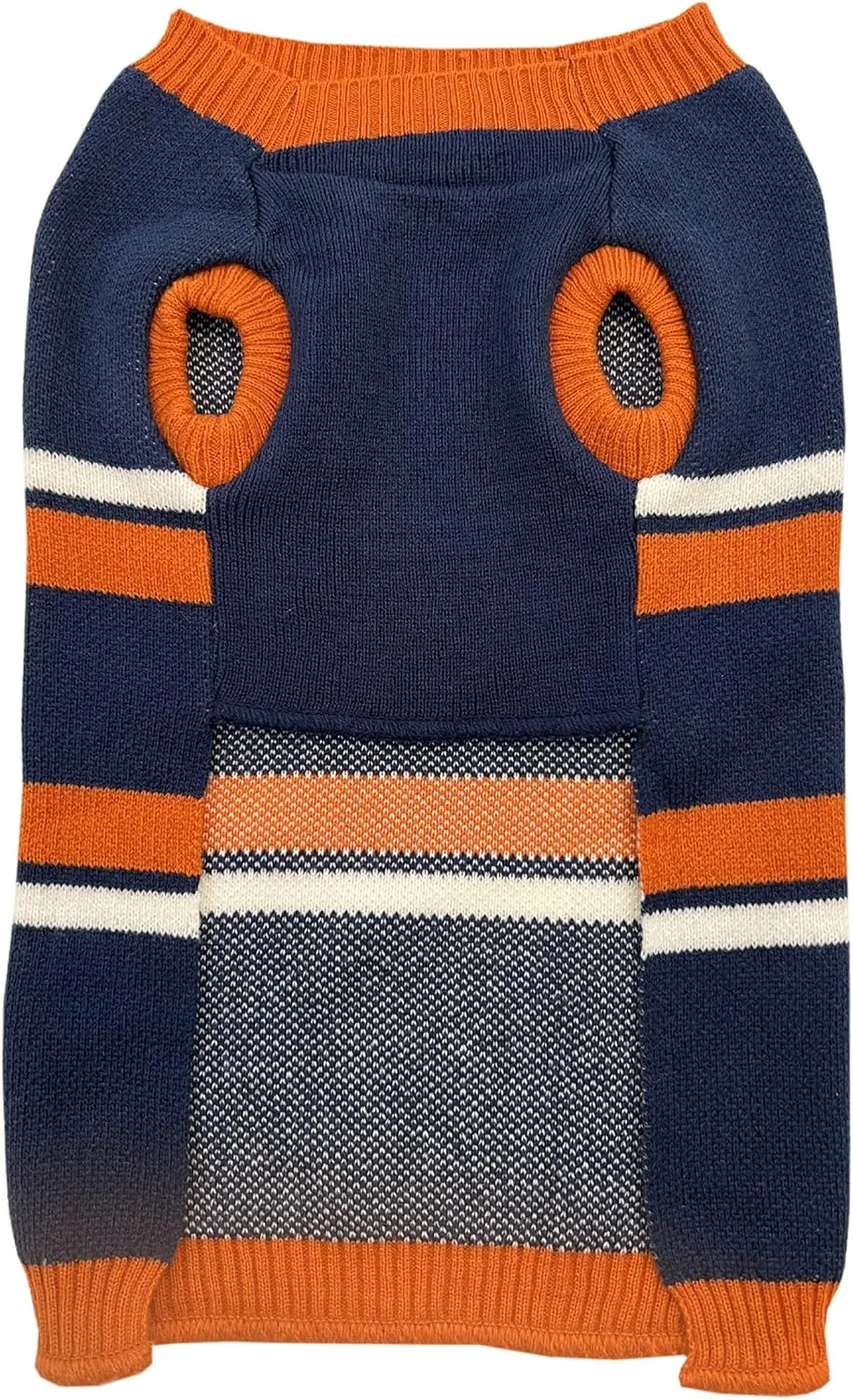 NCAA Auburn Tigers Dog Sweater, Size Medium. Warm and Cozy Knit Pet Sweater with NCAA Team Logo, Best Puppy Sweater for Large and Small Dogs