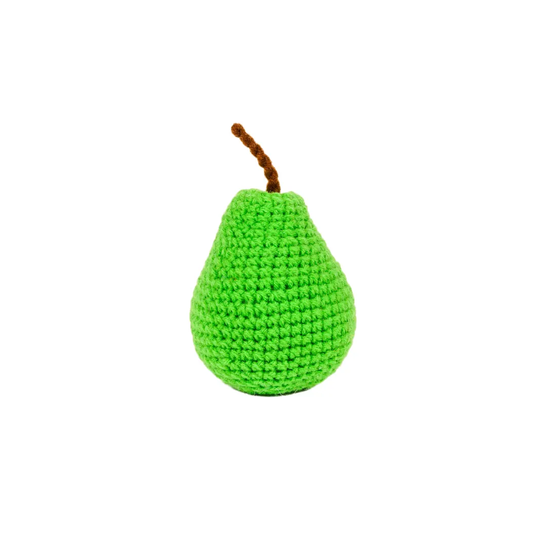 NESTA TOYS - Crochet Fruit Toys | Pretend Play Plush Toys for Kids | Stuffed Toys for Babies (5 Pcs)