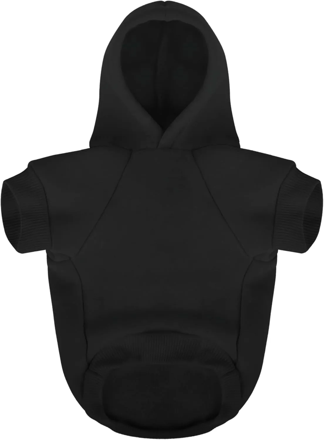 Paiaite Black Chihuahua Dog Hoodie: Keep Your Pup Warm and Stylish with a 'The Dog Face' Printed Sweatshirt Pet Clothes and Sweater Coat All in One Perfect for Winter and Cool Summer Nights! Black XL