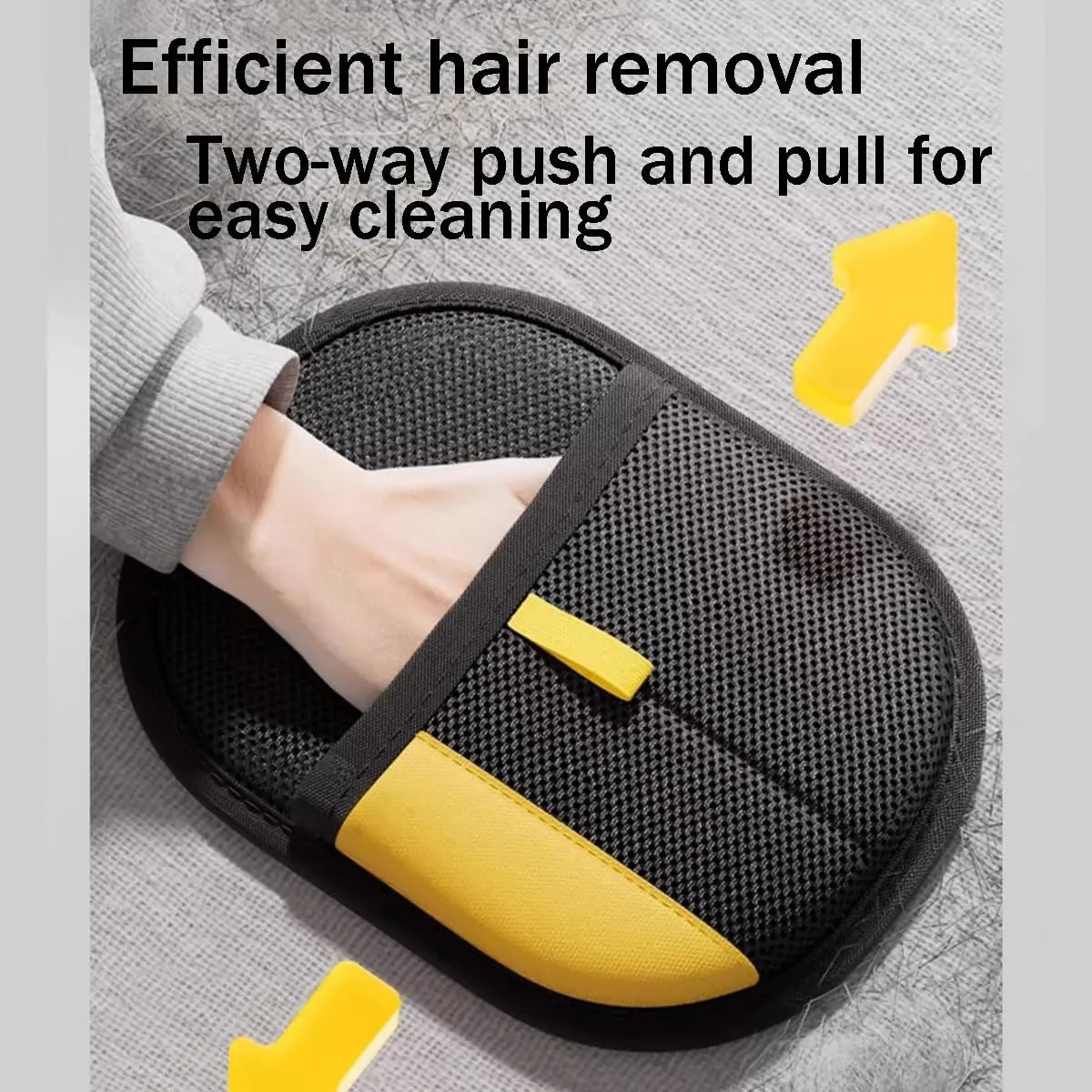 Static Removal Gloves for Pet Hair, 2025 New Pet Hair Remover Glove, Electrostatic Pets Hairs Remover, Pets Grooming Gloves for Carpet, Couch, Clothing and Other Surfaces (1PC)