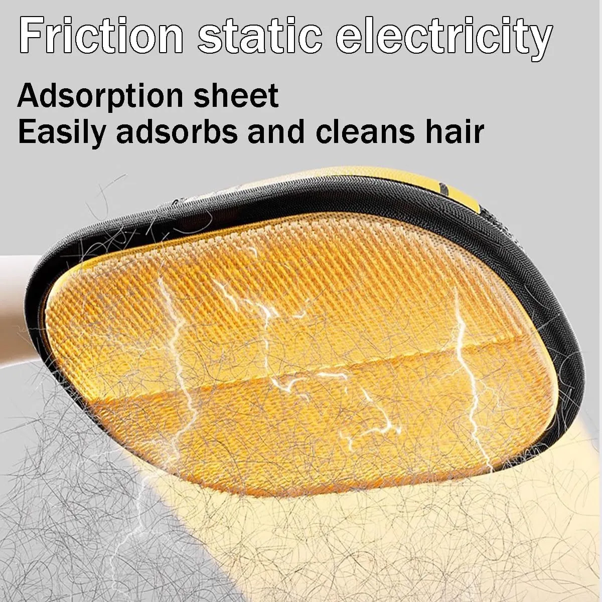 Static Removal Gloves for Pet Hair, 2025 New Pet Hair Remover Glove, Electrostatic Pets Hairs Remover, Pets Grooming Gloves for Carpet, Couch, Clothing and Other Surfaces (1PC)