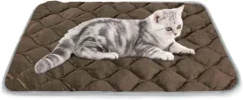 ULIGOTA Self Warming Cat Bed Self Heating Cat Mat Thermal Pet Bed Mat Self-Warming Dog Crate Pad